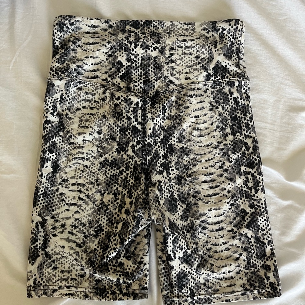 Balance Athletica Snake Print Bike Shorts